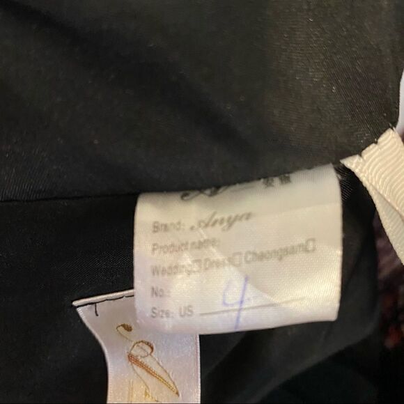 Anya little black dress w/ intricate beading - Picture 7 of 7